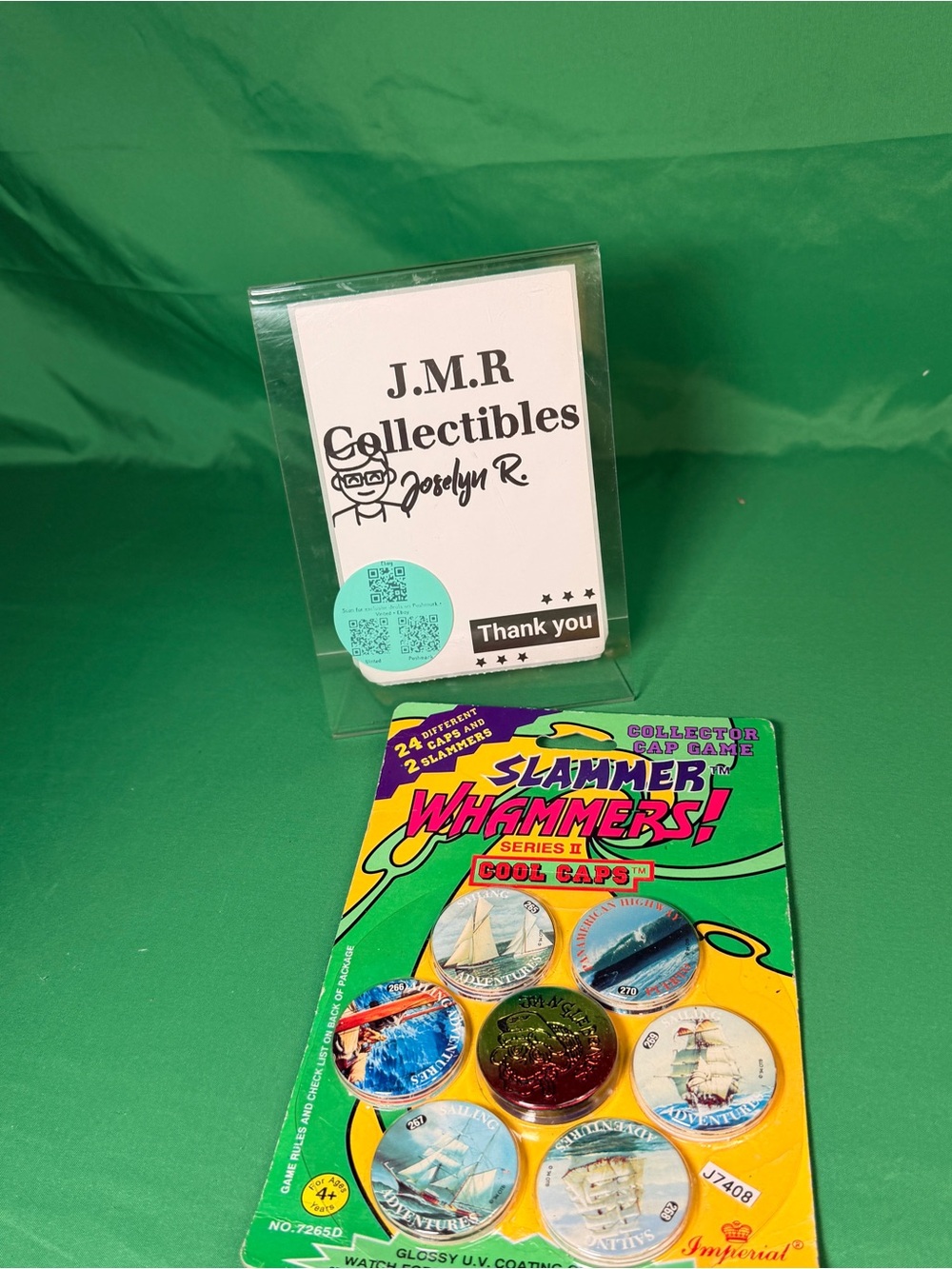 1994 Slammer Whammers Series II Sailing Cool Caps Imperial Toy